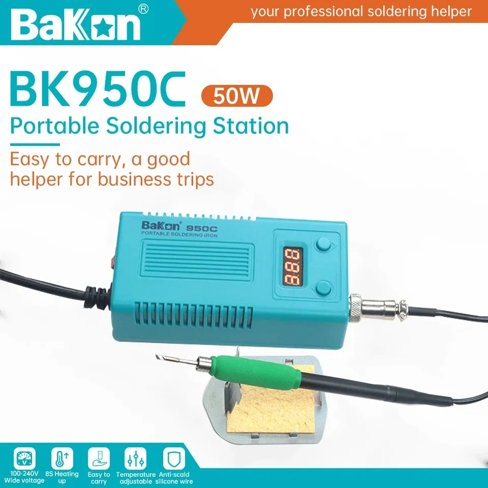 Soldering Iron Temperature Probe - Bakon Tragbare Digitale Lötstation mit C210-Spitze