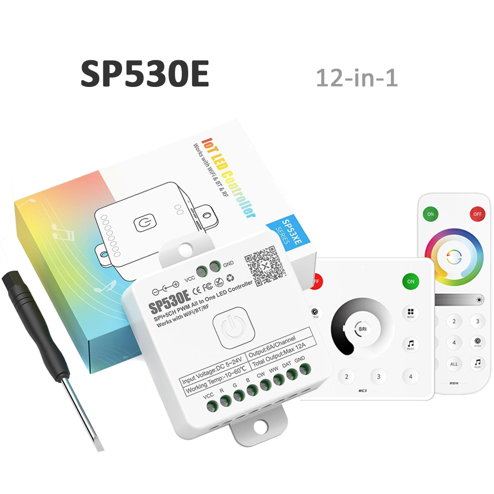 Ws2812B Strip 5V - SP530E WLAN Bluetooth LED-Controller RF 5V