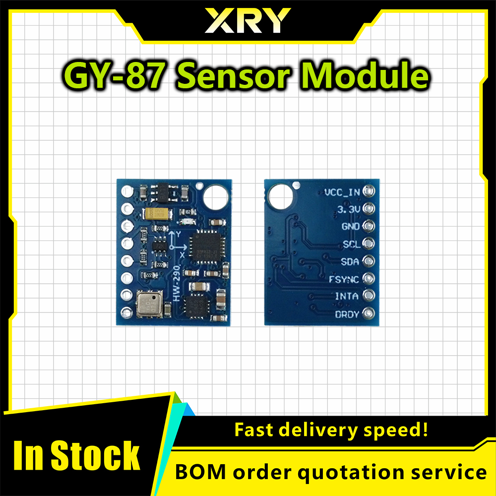 Mpu6050 - XRY GY-87 10DOF IMU-Sensormodul mit MPU6050/HMC5883L/BMP180
