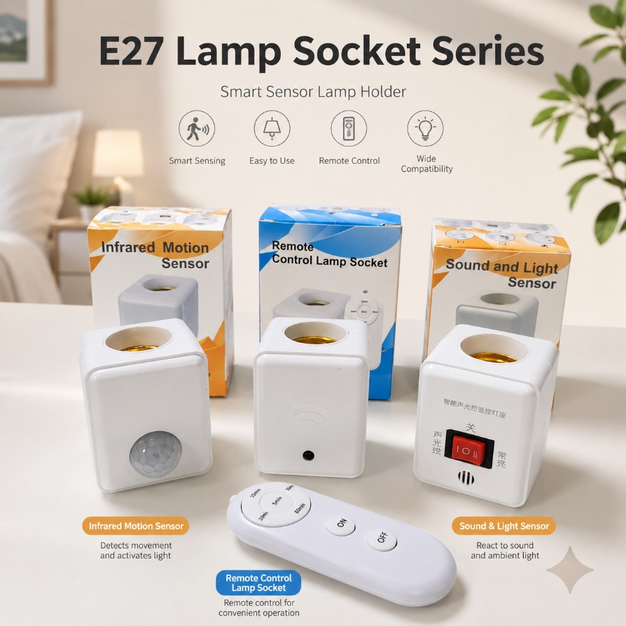 Pir Motion Sensor - EU/US-Stecker E27 PIR Bewegungssensor LED-Schalter Lampensockel