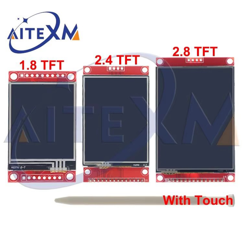Tft Display 2.4 - SPI Serielles Display mit Touch 1,8