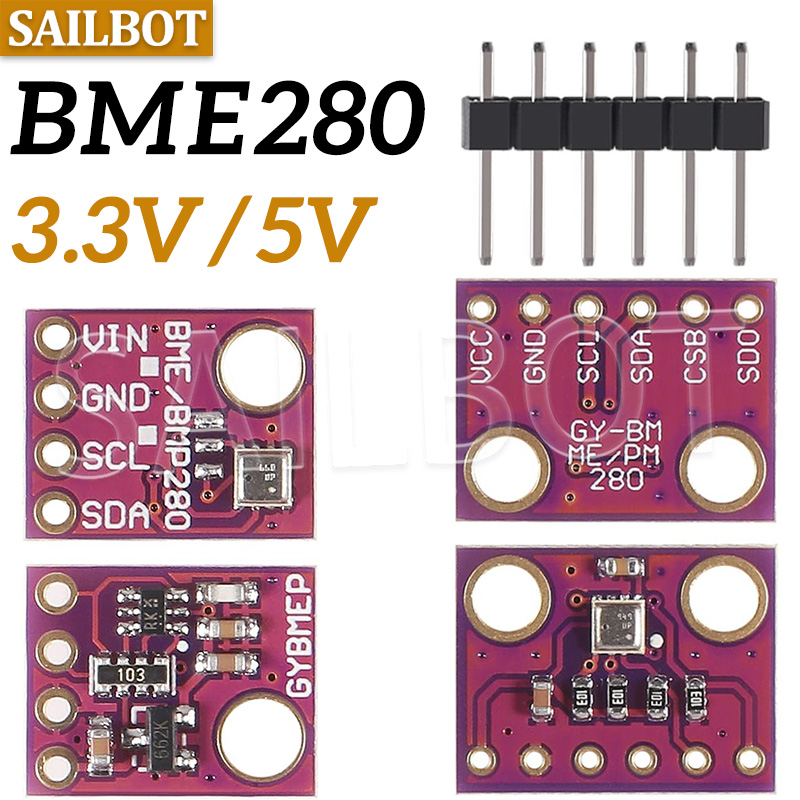 Bme280 - BME280 5V 3,3V Digitalsensor Temperatur Luftfeuchtigkeit