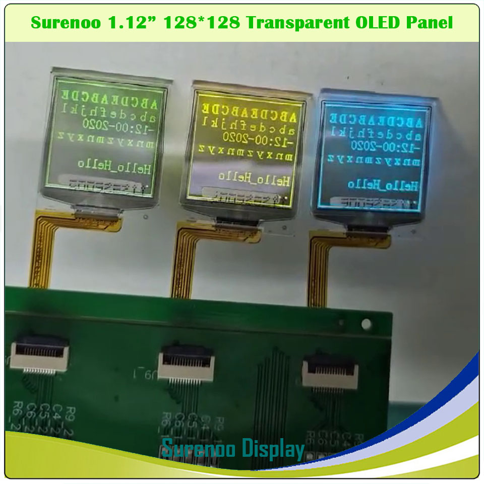 Echtes transparentes OLED-Disp – Ssd1306 Bewertung und Preis