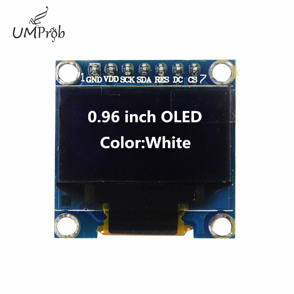 0,91 Zoll 128x32 IIC I2C Weiß  – Ssd1306 Bewertung und Preis