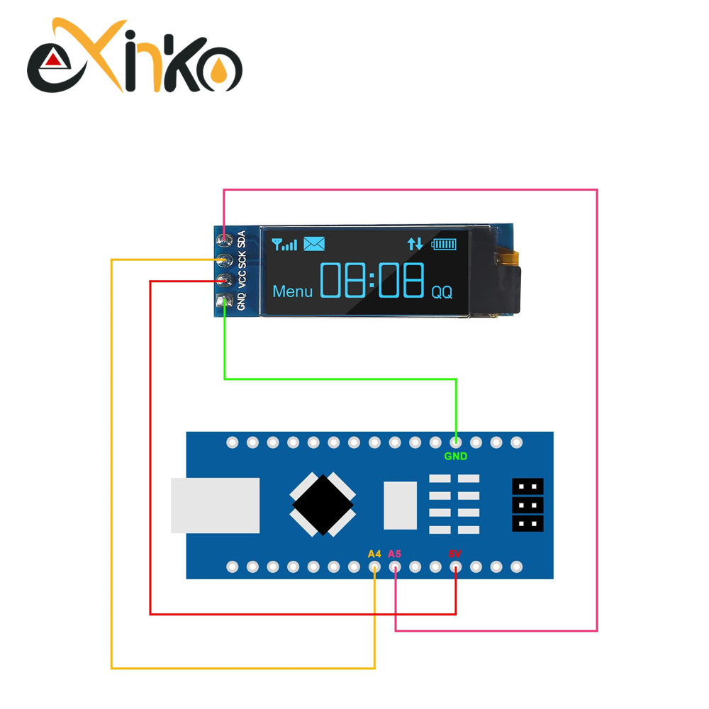 1-10 Stück 0,91 Zoll OLED-Disp – Ssd1306 Bewertung und Preis