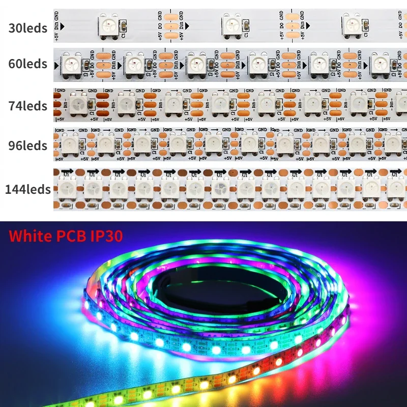 WS2812B Smart Led Streifen Lic – Ws2812B Strip 5V Bewertung und Preis