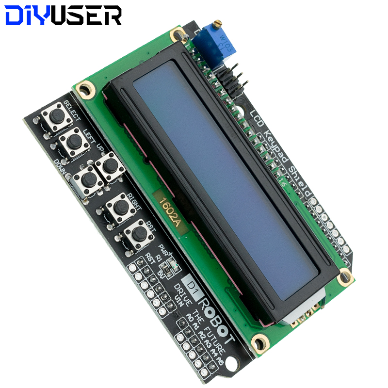 DIYUSER 1602 LCD Keypad Shield – Lcd 1602 Bewertung und Preis