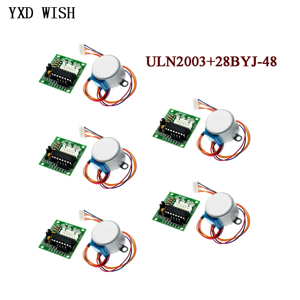 5 stücke uln2003 28byj-48 5v 1 – Stepper Motor 28Byj Bewertung und Preis