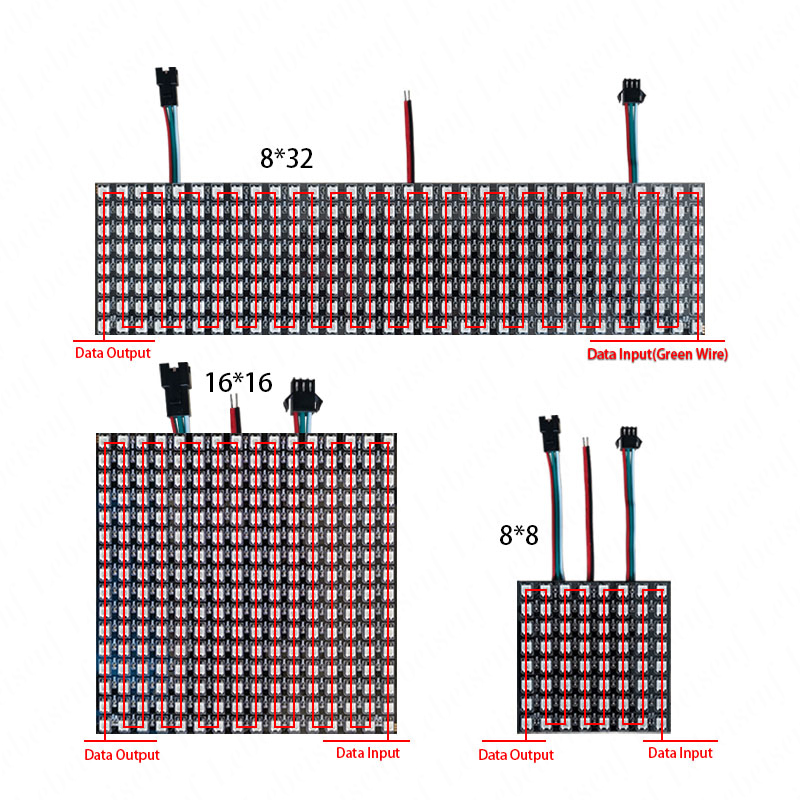 LED Digital Pixel-Bildschirm W – Ws2812B Bewertung und Preis