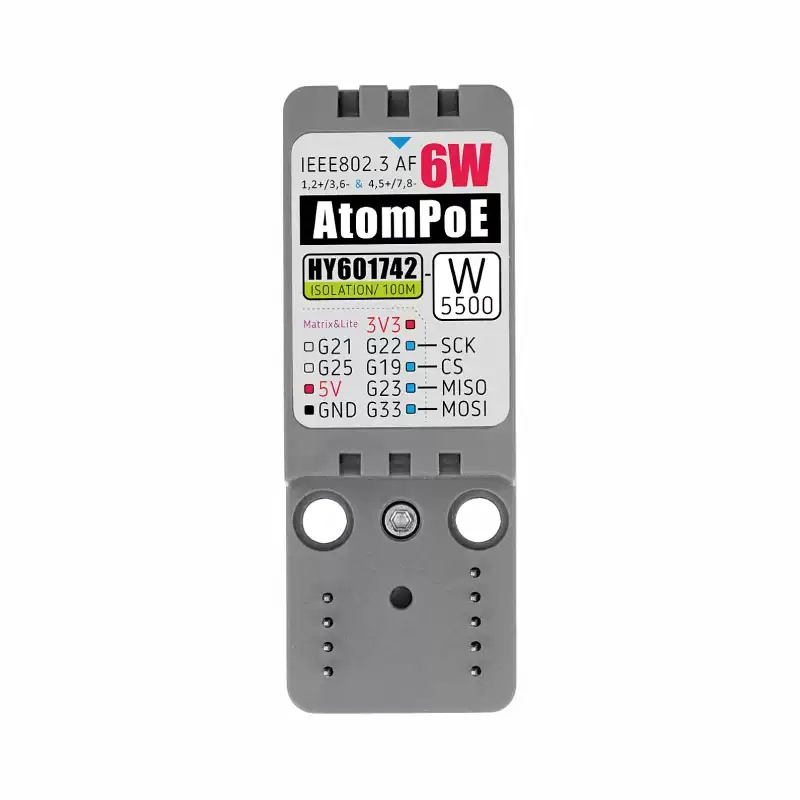 M5Stack Atomic PoE W5500 Ferns – Ethernet W5500 Bewertung und Preis