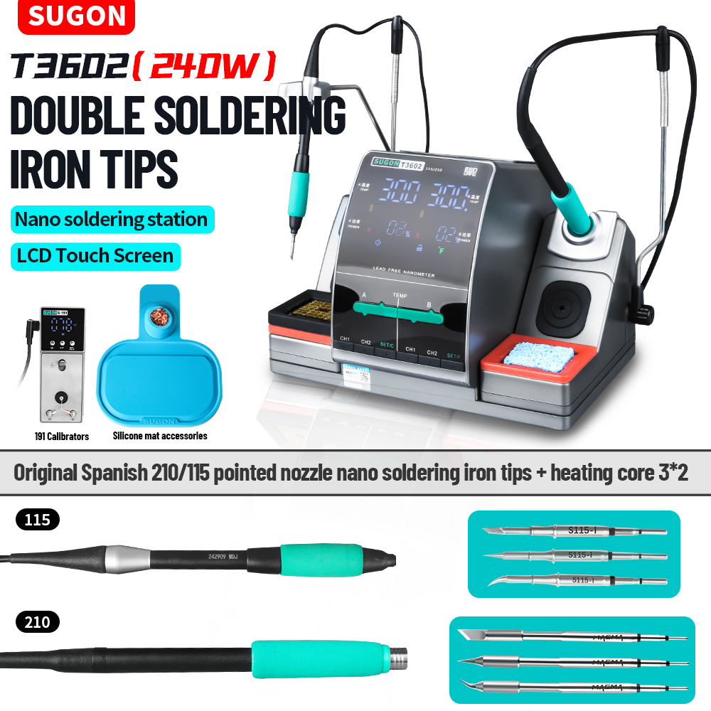 SUGON T3602 240W Lötstation mi – Soldering Iron Temperature Probe Bewertung und Preis