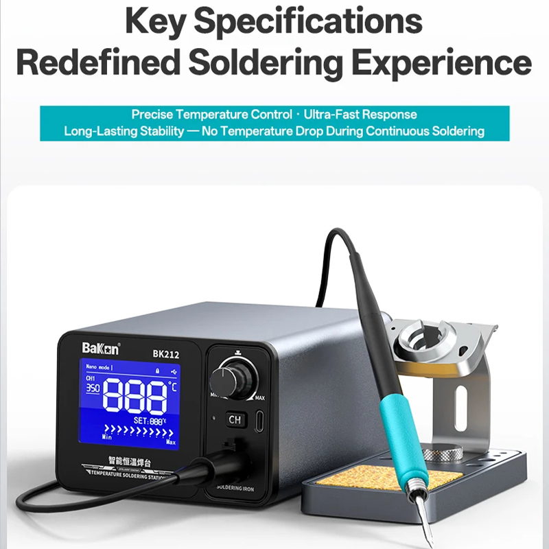 Bakon BK212 Smart Lötstation 1 – Soldering Iron Temperature Probe Bewertung und Preis