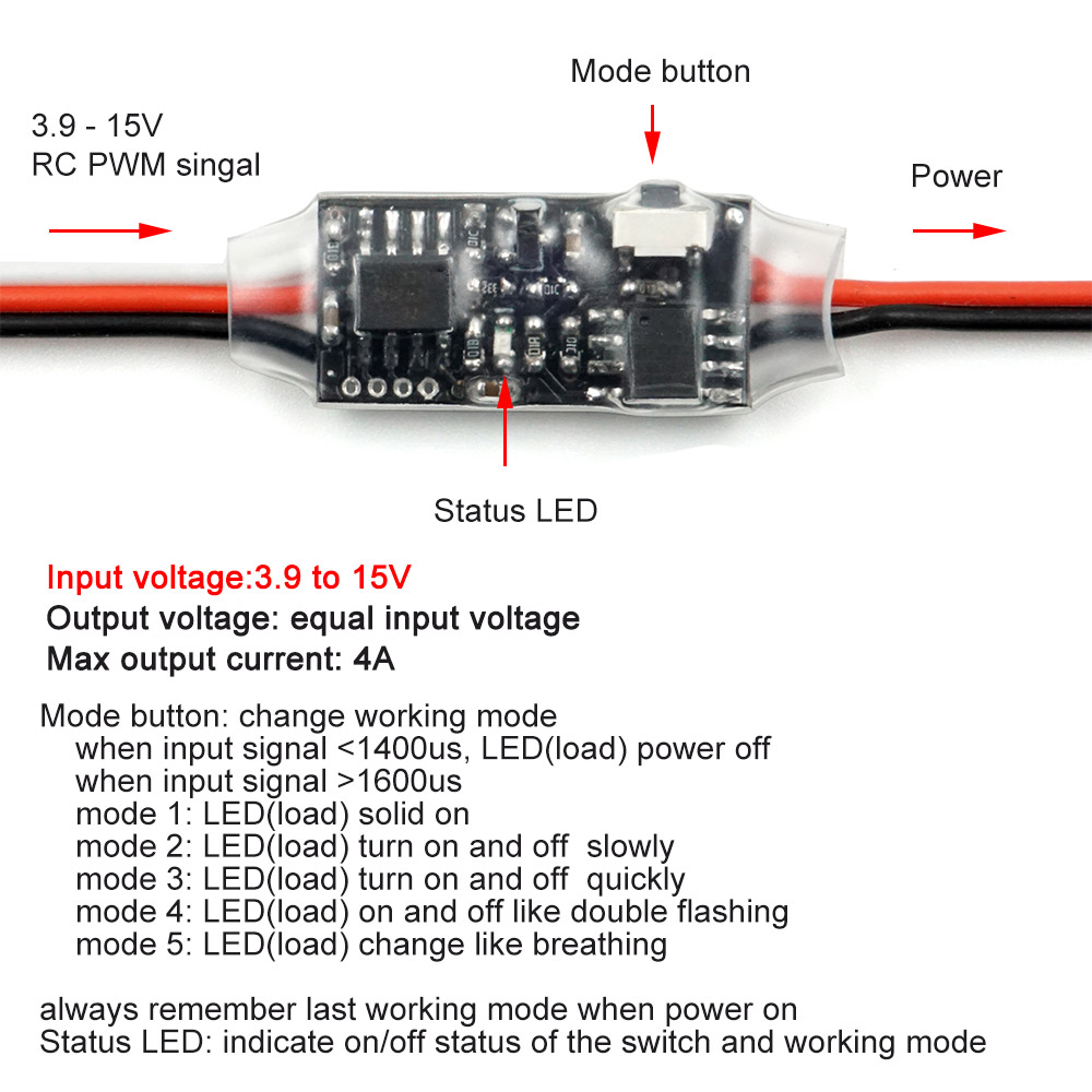 Multi-modus RC Remote Elektron – Relay Module 1 Channel Bewertung und Preis