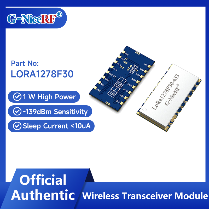 G-NiceRF |   2PCS LoRa1278F30  – Lora Sx1278 Bewertung und Preis