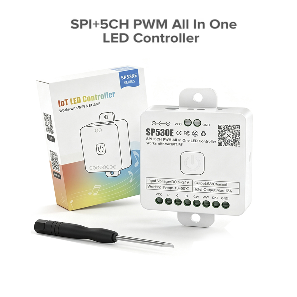 SP530E All-in-One LED-Controll – Ws2812B Strip 5V Bewertung und Preis