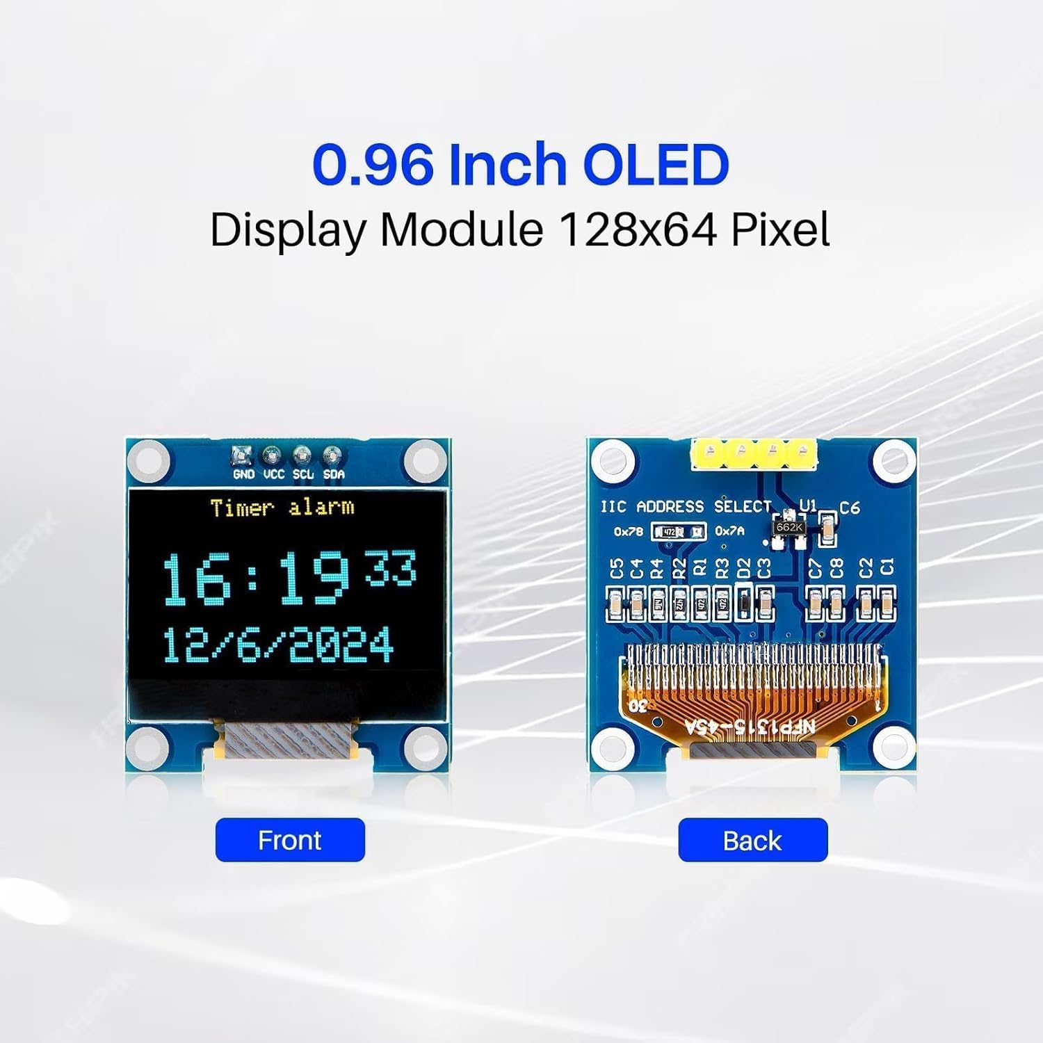 3 Stück 0,96 Zoll OLED-Display – Ssd1306 Bewertung und Preis