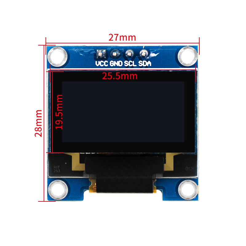 0,96 Zoll OLED SSD1306 I2C IIC – Ssd1306 Bewertung und Preis