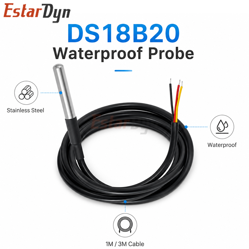Estardyn DS18B20 Wasserdichter – Ds18B20 Bewertung und Preis