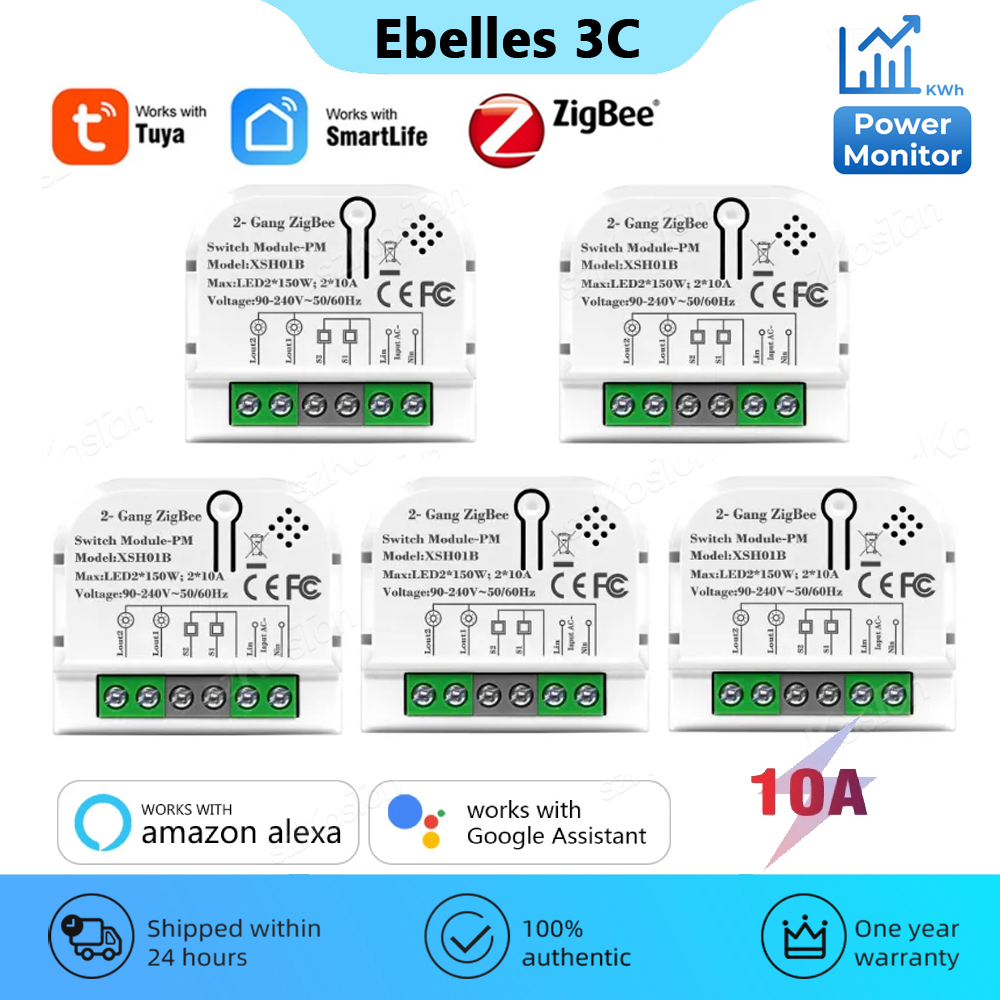 1/2 Kanäle 10a Tuya ZigBee Sma – Relay Module 1 Channel Bewertung und Preis