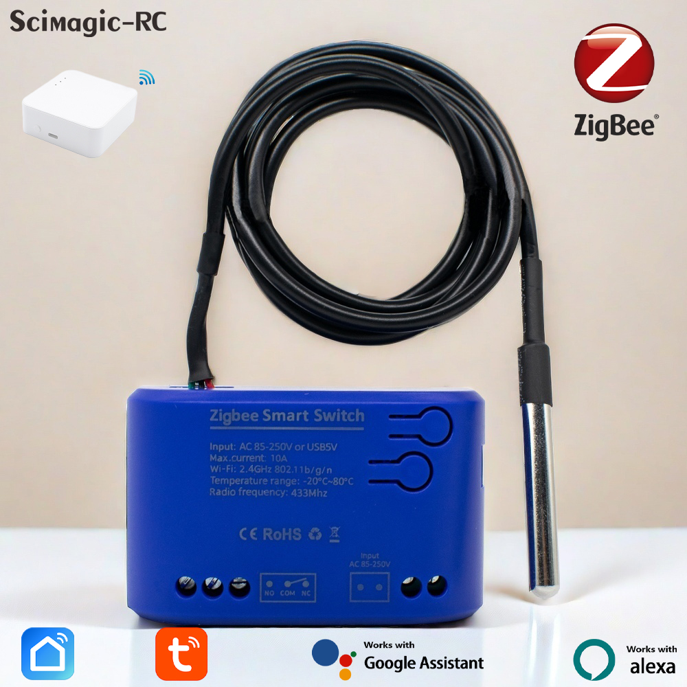 Zigbee Temperatur Smart Switch – Relay Module 1 Channel Bewertung und Preis