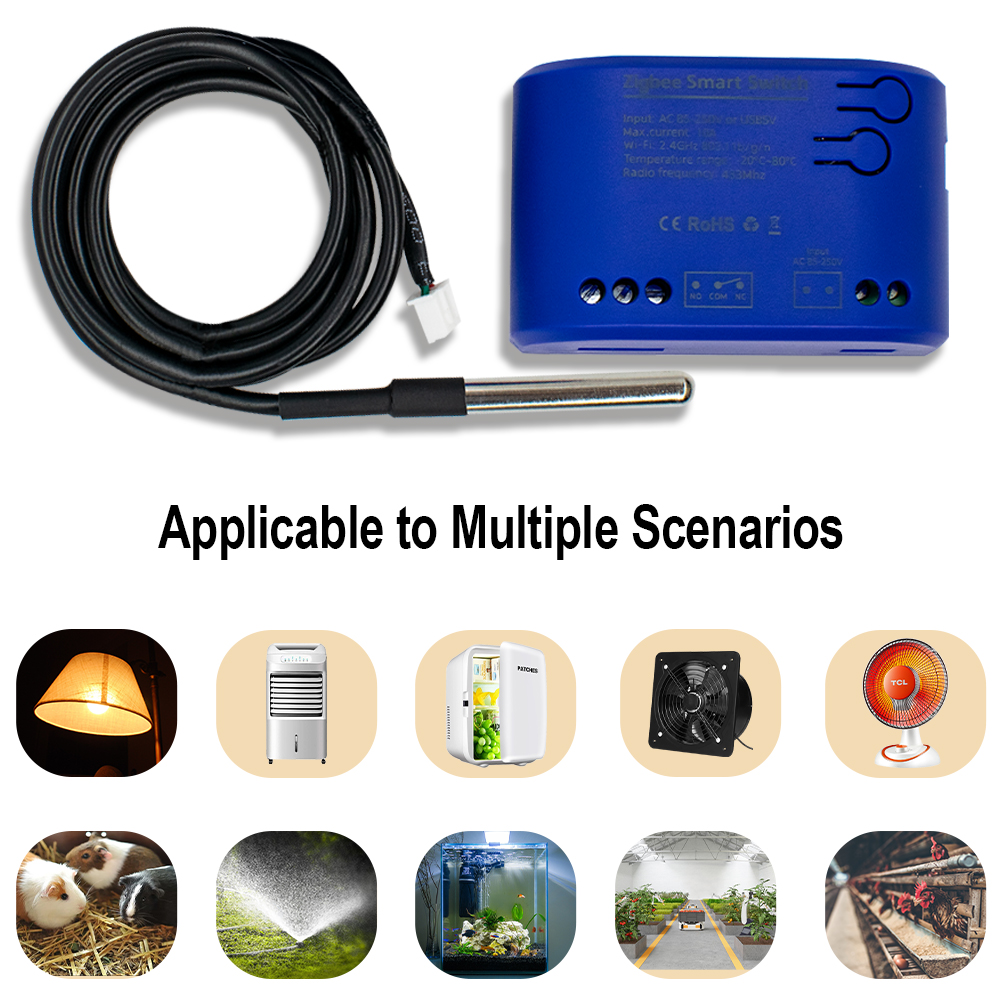 Zigbee Temperatur Smart Switch – Relay Module 1 Channel Bewertung und Preis