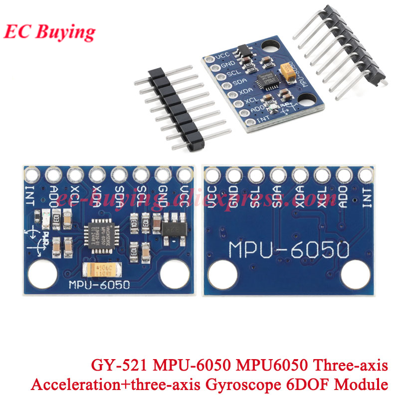 1-10Pcs GY-521 MPU-6050 MPU605 – Mpu6050 Bewertung und Preis