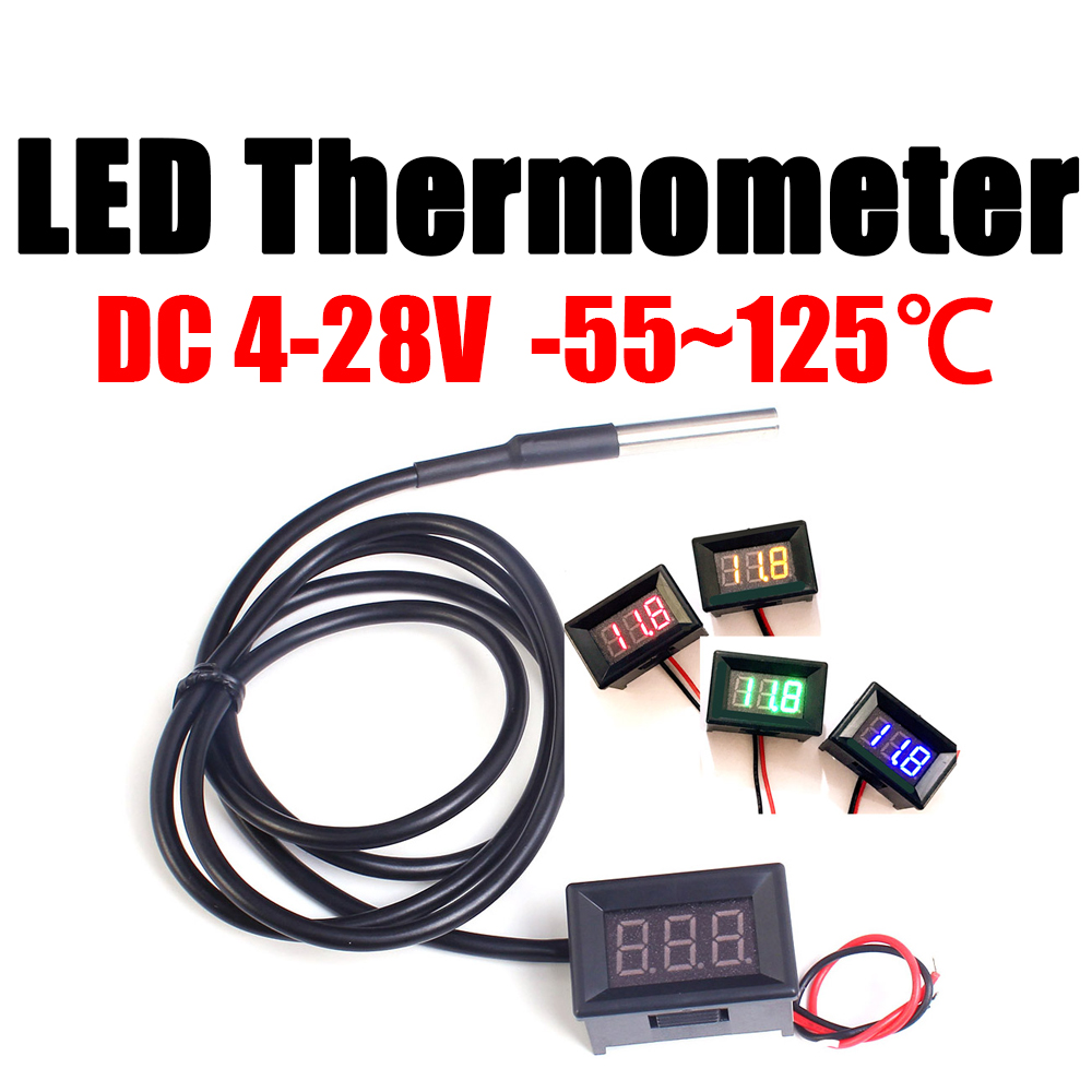 DC 12V 24V DS18b20 LED Digital – Ds18B20 Bewertung und Preis