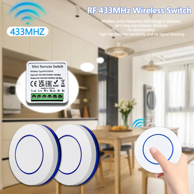 433HMz Drahtloser Lichtschalte – Ir Remote Module Bewertung und Preis