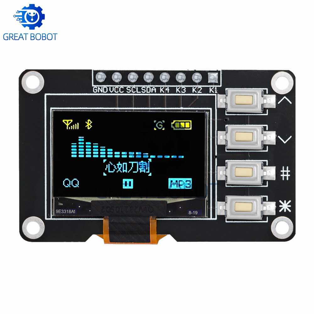 1 ~ 2 Stück 0,96 Zoll OLED IIC – Ssd1306 Bewertung und Preis