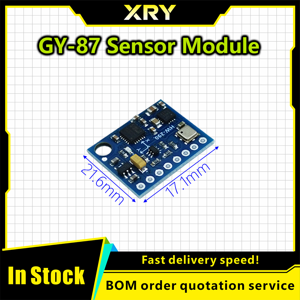 XRY GY-87 10DOF IMU-Sensormodu – Mpu6050 Bewertung und Preis