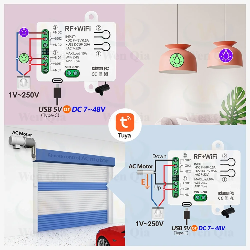 2CH Smart Lichtschalter Tuya,  – Ir Remote Module Bewertung und Preis