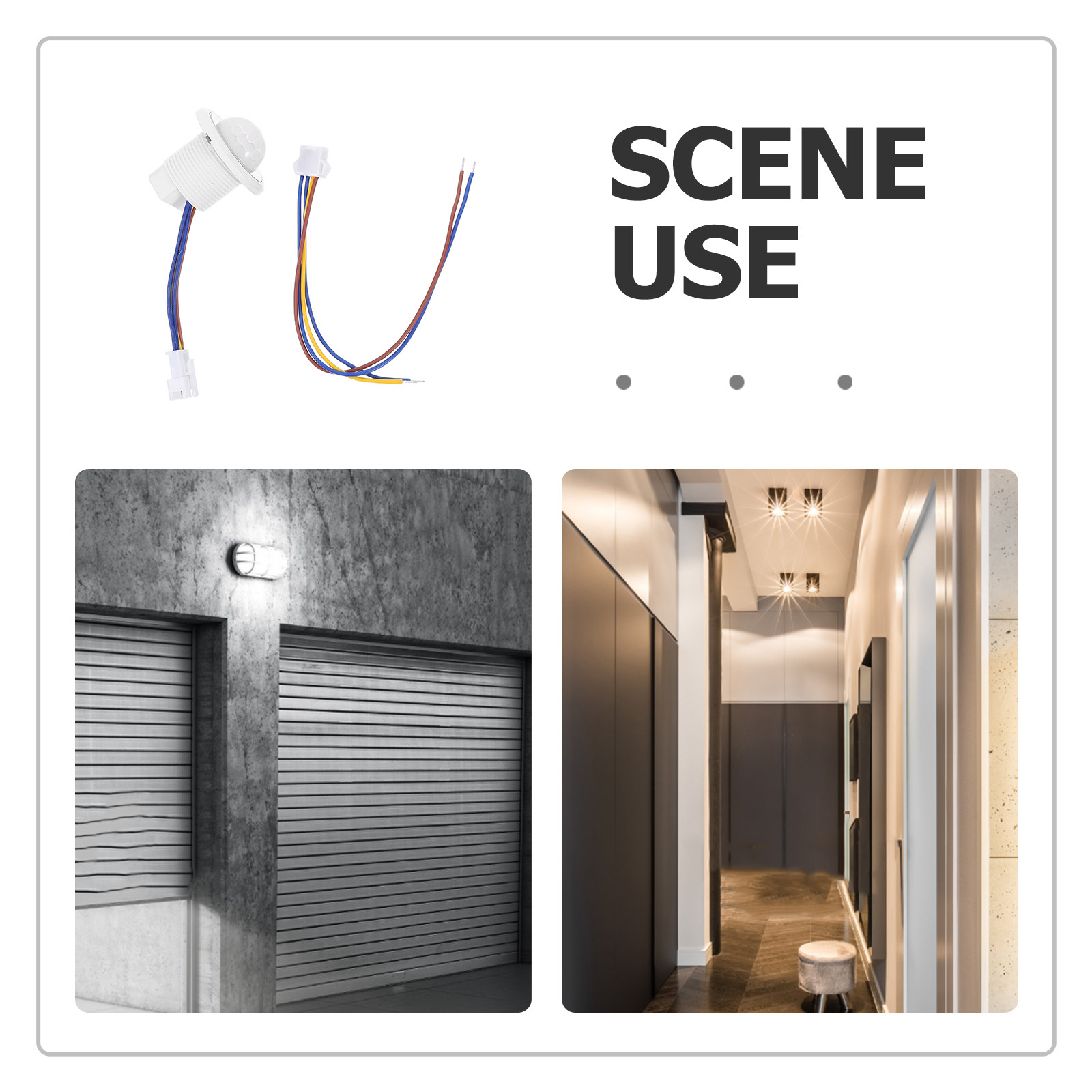 Bewegungssensor-Lichtschalter, – Pir Motion Sensor Bewertung und Preis