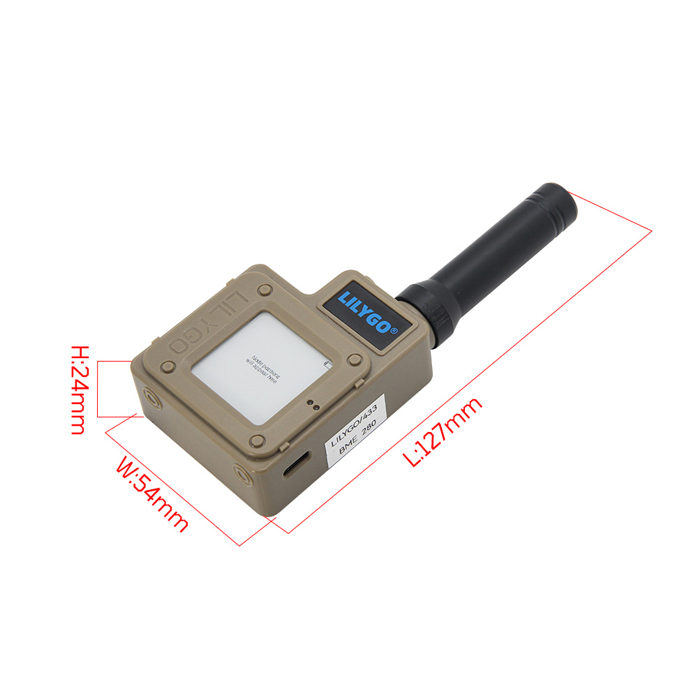 LILYGO TTGO T-Echo NRF52840 Lo – Bme280 Bewertung und Preis
