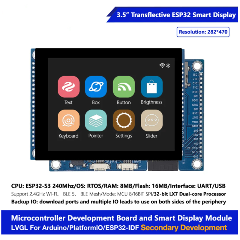 3,5 Zoll Transflektives TFT LC – Ssd1306 Bewertung und Preis