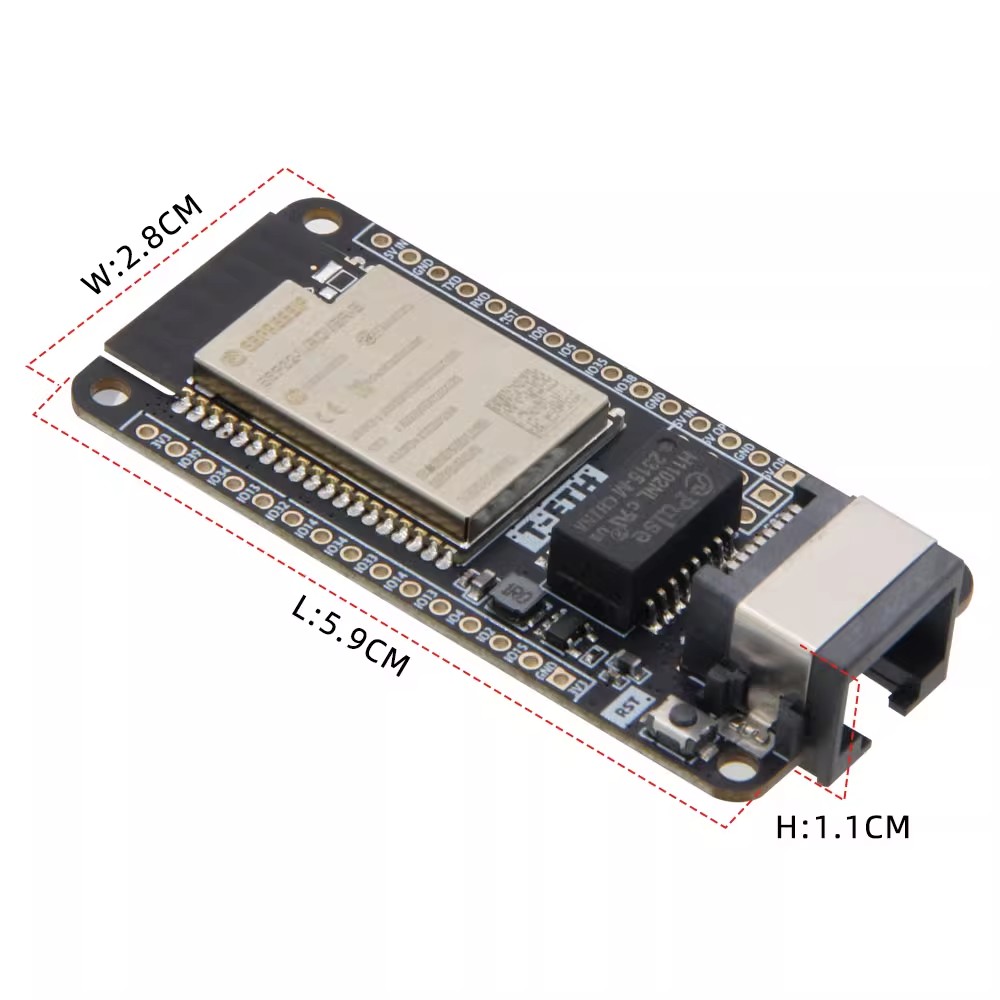 LILYGO T‑ETH‑Lite Entwicklungs – Ethernet W5500 Bewertung und Preis