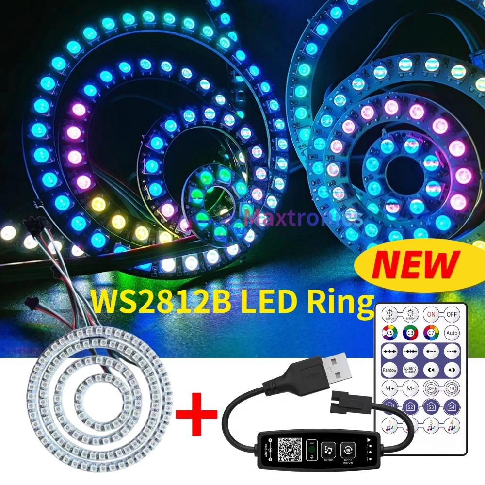 WS2812B RGB-LED-Ring-Kit, indi – Ws2812B Bewertung und Preis
